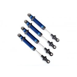 Amortiguadores Traxxas GTS de aluminio azul para TRX-4 TRX8160