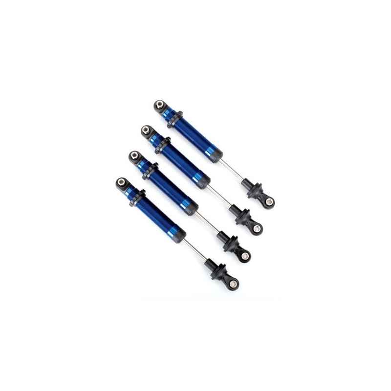 Amortiguadores Traxxas GTS de aluminio azul para TRX-4 TRX8160R