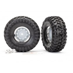 Ruedas Traxxas para TRX-4, cromadas Canyon Trail 1.9" (2pcs) TRX8166