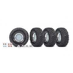 Ruedas Traxxas para TRX-4 con llantas cromadas Canyon Trail 1.9 (4pcs) TRX8166X