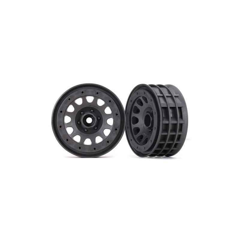 Llantas de plástico beadlock color gris carbon Traxxas Method 105 2.2" para TRX-4 (2pcs) TRX8171A