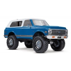 Carrocería Traxxas TRX-4 Chevrolet Blazer de 1972 completa azul TRX9111X