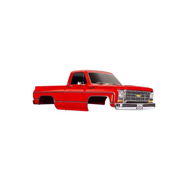 Carrocería Traxxas TRX-4 Chevrolet K10 1979 pintada roja TRX9212R