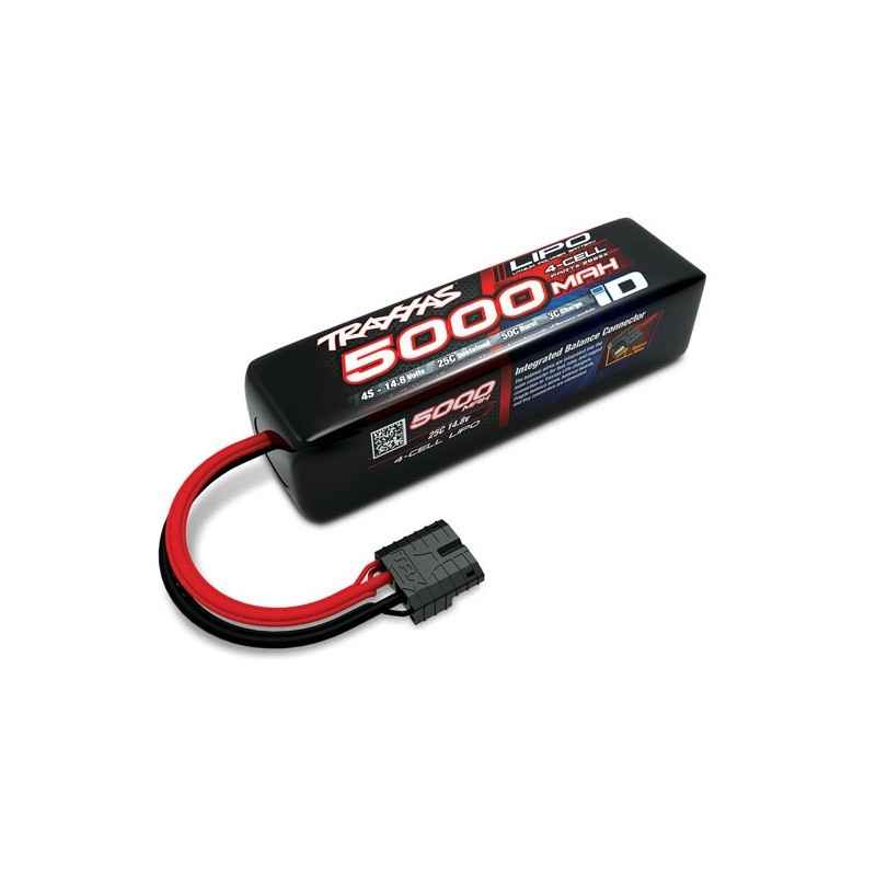 Bateria LiPo Traxxas 5000mAh 14.8V 4S 25C con Conector ID TRX2889X