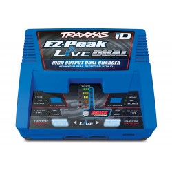 Cargador Traxxas EZ-Peak Live Dual 200W Lipo-nimh con iD 2 a 4S TRX2973