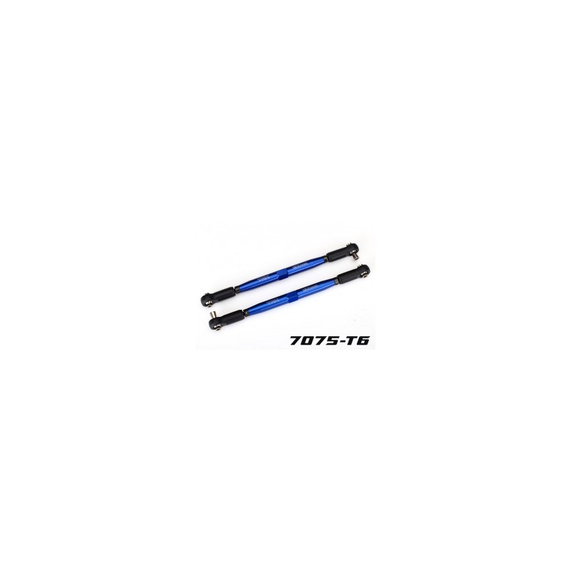 Links Traxxas de aluminio anodizado azul (2pcs) para X-Maxx TRX7748X