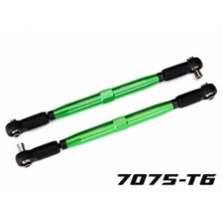 Links Traxxas de aluminio anodizado verde (2pcs) para X-Maxx TRX7748G