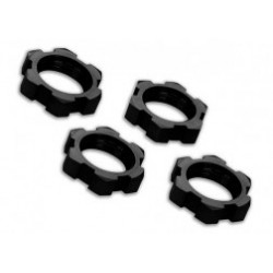 Tuercas de rueda Traxxas de aluminio negro 17mm (4pcs) TRX7758A