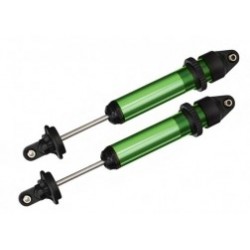 Amortiguadores Traxxas GTX de aluminio verde para X-Maxx TRX7761G