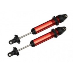 Amortiguadores Traxxas GTX de aluminio rojo para X-Maxx TRX7761R