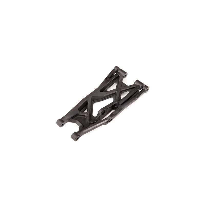 Brazo de suspensión inferior Derecho reforzado Traxxas en negro (1pc) para X-Maxx TRX7830