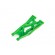 Brazo de suspensión inferior Derecho reforzado Traxxas en verde (1pc) para X-Maxx TRX7830G