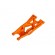 Brazo de suspensión inferior izquierdo reforzado color naranja Traxxas para X-Maxx TRX7831T