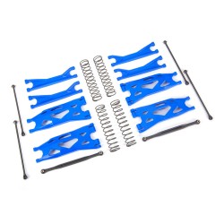 Kit de suspensión azul Traxxas WideMaxx para X-Maxx TRX7895X