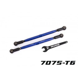 Enlaces de convergencia delanteros Traxxas azules (2pcs) para X-Maxx / XRT TRX7897X