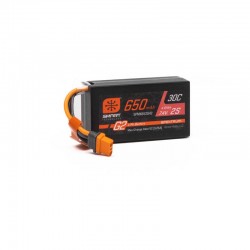 Bateria Lipo Spektrum 7.4V 810mAh 2S Smart G2 Hardcase 50C IC2 SPMX812SH2
