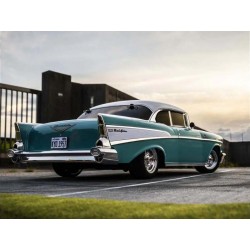 Kyosho Fazer Mk2 (L) Chevrolet Bel Air Coupe Tropical Turquoise 34433T1