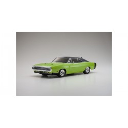 Kyosho Fazer Mk2 Dodge Charger Sublime Green de 1970 34417T2