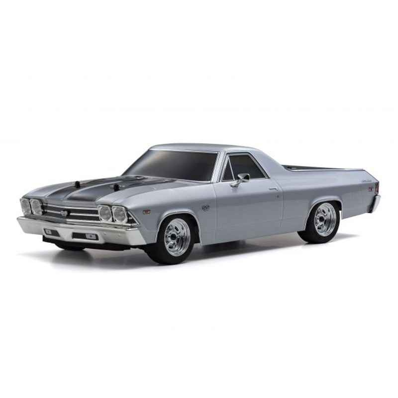 Kyosho Fazer MK2 (L) Chevy El Camino SS 396 Cortez Silver de 1969 34419T2