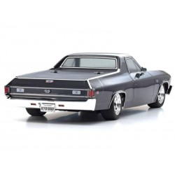 Kyosho Fazer MK2 (L) Chevy El Camino SS 396 Tuxedo Black de 1969 34419T1