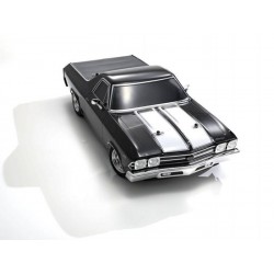 Kyosho Fazer MK2 (L) Chevy El Camino SS 396 Tuxedo Black de 1969 34419T1