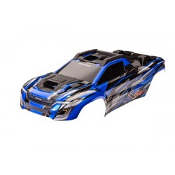 Carrocería Traxxas XRT Pintada de color azul TRX7812A