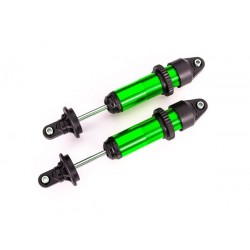 Amortiguadores Traxxas GTX de aluminio verde medianos para XRT TRX7861G