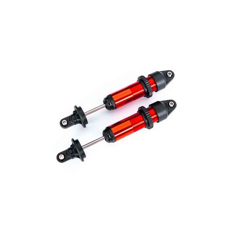 Amortiguadores Traxxas GTX de aluminio rojo medianos para XRT TRX7861R