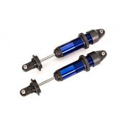 Amortiguadores Traxxas GTX de aluminio azul medianos para XRT TRX7861