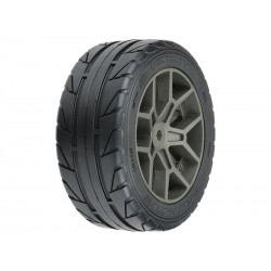 Ruedas Pro-Line 1/8 Victory 35/85 2.4in S3 Street Belted Tyres con hex. 14mm (2) PR10204-10