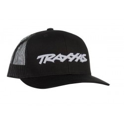 Gorra Traxxas Logo TRUCKER Hat curved Bill BLACK color negro TRX1182-BLK