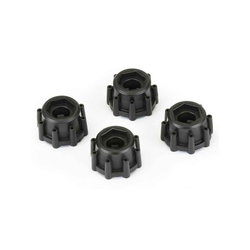 Adaptadores hexagonales Pro-Line con Offset 8x32 a 17 mm 1/2 PR6345-00