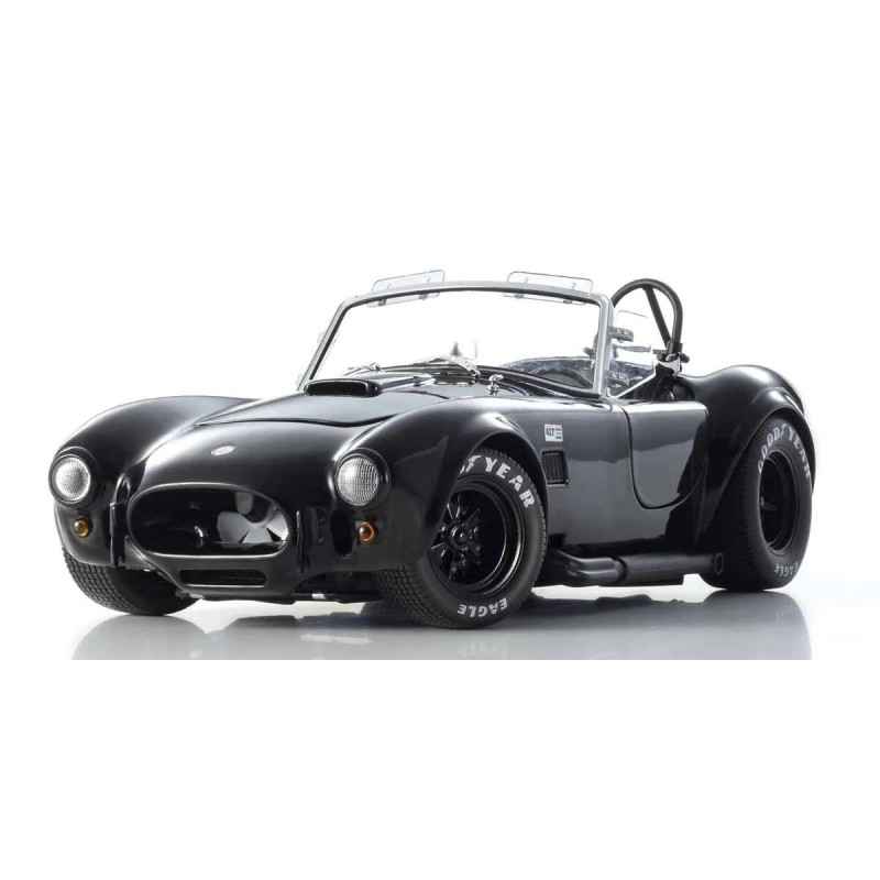 Coche Diecast Kyosho Shelby Cobra 427 S/C Spider 1:18 1962 negro KS08047BK