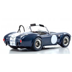 Coche Diecast Kyosho Shelby Cobra 427 S/C Spider 1:18 1962 Blanco-Azul KS08048DBL