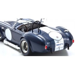 Coche Diecast Kyosho Shelby Cobra 427 S/C Spider 1:18 1962 Blanco-Azul KS08048DBL