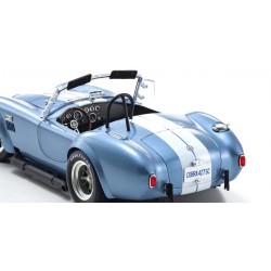 Coche Diecast Kyosho Shelby Cobra 427 S/C Spider 1:18 1962 Azul claro-blanco KS08048SBL