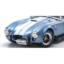 Coche Diecast Kyosho Shelby Cobra 427 S/C Spider 1:18 1962 Azul claro-blanco KS08048SBL