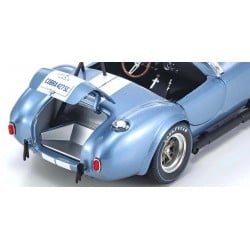 Coche Diecast Kyosho Shelby Cobra 427 S/C Spider 1:18 1962 Azul claro-blanco KS08048SBL