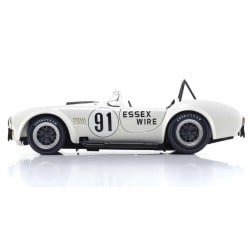 Coche Diecast Kyosho 1:18 Shelby Cobra 427 S/C Essex Wire Bridgehampton 1965 Nr.91 Blanco KS08047EW