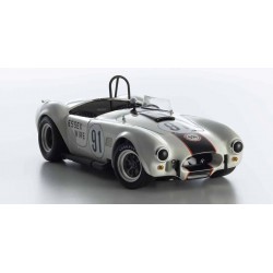 Coche Diecast Kyosho 1:18 Shelby Cobra 427 S/C Essex Wire Bridgehampton 1965 Nr.91 Blanco KS08047EW