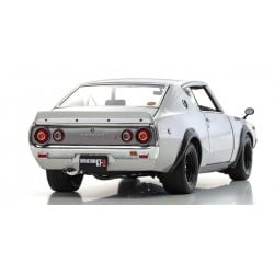 Coche Diecast Kyosho 1:18 Nissan Skyline 2000 GT-R (KPGC110) 1973 Plata KS08255S