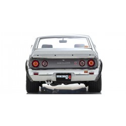 Coche Diecast Kyosho 1:18 Nissan Skyline 2000 GT-R (KPGC110) 1973 Plata KS08255S