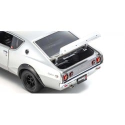 Coche Diecast Kyosho 1:18 Nissan Skyline 2000 GT-R (KPGC110) 1973 Plata KS08255S