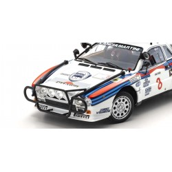 Coche Diecast Kyosho 1:18 Lancia Rally 037 A.Bettega Safari Rally 1985 Nr.8 KS08306J