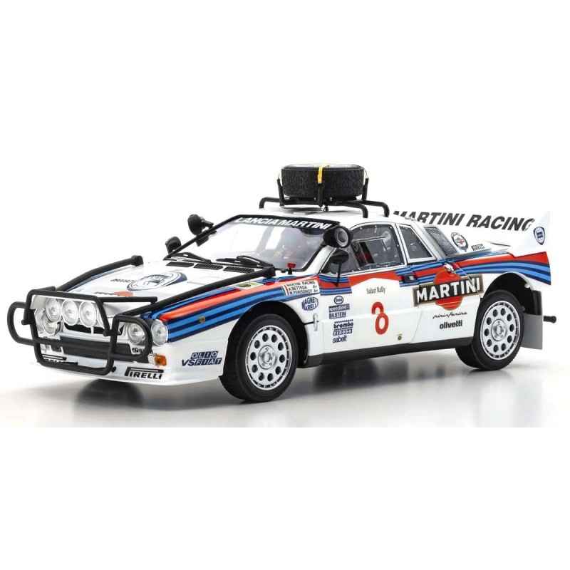 Coche Diecast Kyosho 1:18 Lancia Rally 037 A.Bettega Safari Rally 1985 Nr.8 KS08306J