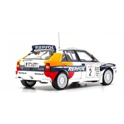 Coche Diecast Kyosho 1:18 Lancia Delta HF Integrale Evoluzione Repsol 1993 Nr.2 KS08348J