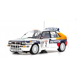 Coche Diecast Kyosho 1:18 Lancia Delta HF Integrale Evoluzione Repsol 1993 Nr.2 KS08348J