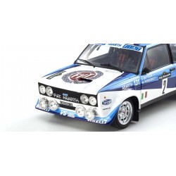 Coche Diecast Kyosho 1:18 Fiat 131 Abarth A.Bettega Winner Piancavallo 1981 Nr.2 KS08376F