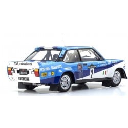 Coche Diecast Kyosho 1:18 Fiat 131 Abarth A.Bettega Winner Piancavallo 1981 Nr.2 KS08376F