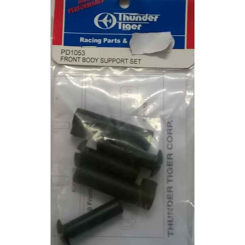 Soportes de carroceria delanteros para Thunder Tiger EB-4 S2 PD1053